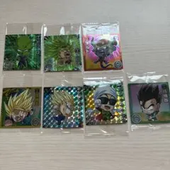 ドラゴンボールZ ホロキャラクターシール 7枚セット バラ売り❌