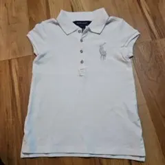 美品Ralph Lauren 女の子ビッグポニーポロシャツ