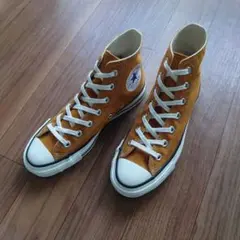 日本製 コンバース オールスター CANVAS J HI Mustard