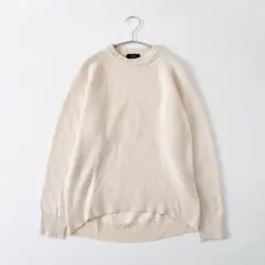Theory セオリー　カシミヤ100％　クルーネックニット 白　S　美品