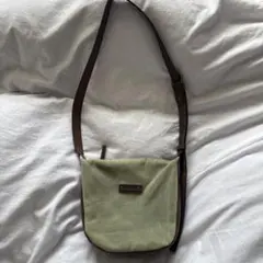 L.L.Bean ワックスキャンバス ショルダーバッグ グリーンのサムネイル