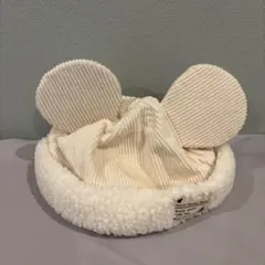 ディズニー ミッキーマウス 耳付き帽子