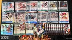 青緑ルフィ 構築済デッキ (ギャルディーノ抜き、組み換えパーツあり) 青緑ルフィ 構築済デッキ (ギャルディーノ抜き、組み換えパーツあり