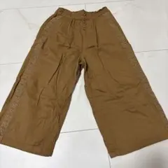 130cm 長ズボン ワイドパンツ