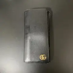 GUCCI レザー　黒　長財布