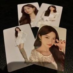 カズハ　KAZUHA トレカ　フォトカード　4種　東京ドームLESSERAFIM