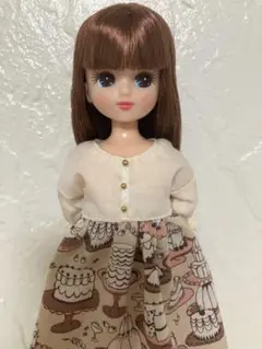 no.386　リカちゃん　22cmドール服　ハンドメイド