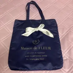 【Maison de FLEUR】 リボン付きトートバッグのサムネイル