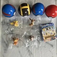 ポケモンゲットコレクションズ 激闘の深淵へ ピカチュウイーブイ等他2個　未使用