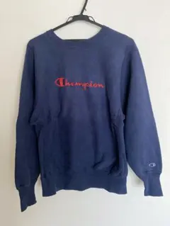Champion Reverse Weave 90s L ネイビー