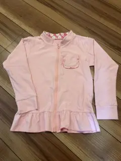 ラッシュガード　ピンク　フリル　140サイズ　BREEZE