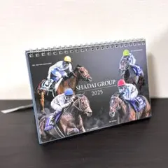 競馬 SHADAI GROUP 2025 卓上カレンダー