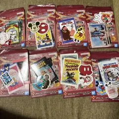 新品★ディズニー　一番くじ　H賞 名シーン＆ダイカットステッカーセット ８種