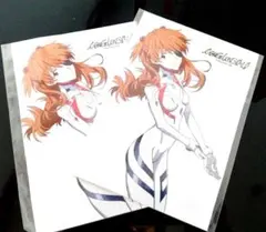 非売品❢シン・エヴァンゲリオン劇場版 入場者特典リーフレット 2枚セット アスカ