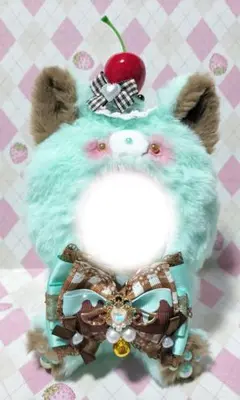 ♡ちびぐるみ♡おすわりオオカミさん♡