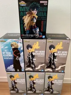 ヒロアカ 7TH SEASON FIGURE　緑谷出久 爆豪勝己 トガヒミコ