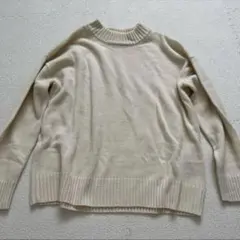 chocol raffine robe ハイネックドロップショルダーニットプル