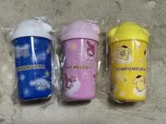 キャラクタータンブラーセットポムポムプリン、シナモロール、マイメロディ 一番くじ