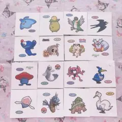 ポケモンパン デコキャラシール♡16枚セット♡