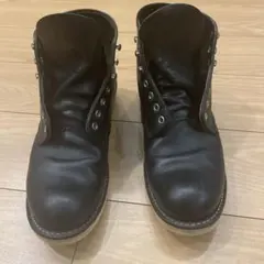 RED WING レッドウィング プレーントゥ ワークブーツ ブラック