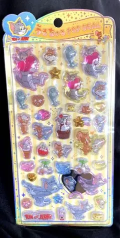 【正規品】トムとジェリー　うるちゅるポップシール