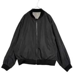 ルティーク　リバーシブル MA-1 黒　M
