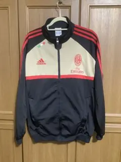 ACミラン adidas ジャージ 黒/赤