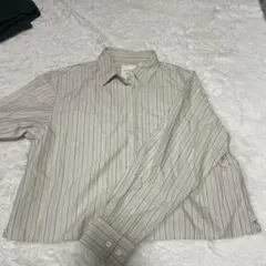 UNIQLO JW ANDERSON ストライプ長袖シャツ M