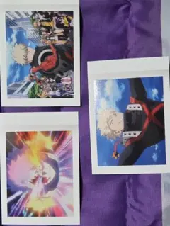ヒロアカ　ぱしゃこれ　爆豪勝己　3枚セット