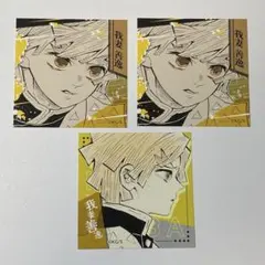 鬼滅の刃　スクエアステッカーコレクション　第1弾　我妻善逸