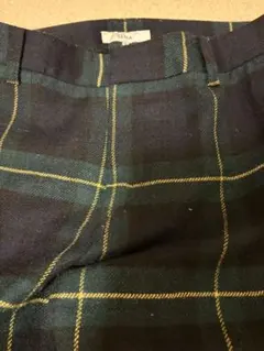 IENA チェックパンツ