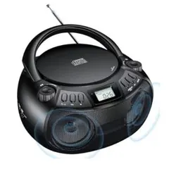 Gueray CDプレーヤー Bluetooth デュアルスピーカー内蔵