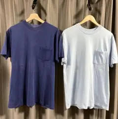 Hanes Tシャツ ポケT BEEFY-T '80s USA製 2枚セット