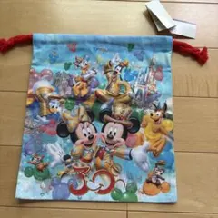 ディズニーキャラクター巾着袋