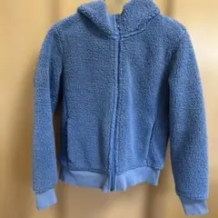 フリースジャケット 水色・紺 2点セット