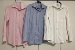 スーパーノンアイロンシャツ（ユニクロ）3枚セット