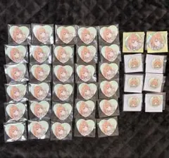 紫雲清夏　GIGOハート缶バッジ30ホログラム2ミニ6学園アイドルマスター学マス