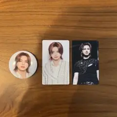 INI XQUARE 松田迅 缶バッジ トレカ セット