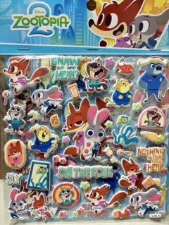 【正規品】ズートピア2 シール　二枚組