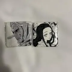 鬼滅の刃 ダイニング 台本表紙 スクエア缶バッジ 鱗滝 禰豆子 お楽しみくじ