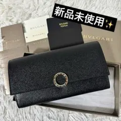 新品未使用✨BVLGARI ブルガリ　30414 ロゴ金具　ロングウォレット