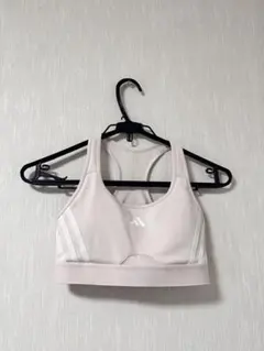 adidas ピンク スポーツブラ Mサイズ