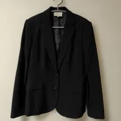 【美品】EMMAJAMES ジャケット　11号サイズ　濃いグレー