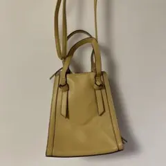 イエロー ミニショルダーバッグ