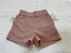 【美品】samansamos2 キッズ ピンク サイズ80 ショートパンツ