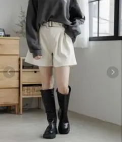 未使用タグなし　大人見えキュロットAND YUA ANY 　160cm