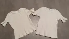 【セット売り】UNIQLO　白Tシャツ