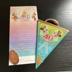 東京ディズニーリゾート　40周年　ガーランドカード　ガーランド　スーベニアメダル