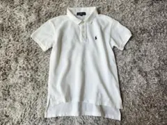 Ralph Lauren ポロシャツ ホワイト150サイズ