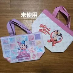 ディズニーリゾート　ミニーマウス　 スーベニアランチバッグ2個✨️　美品
